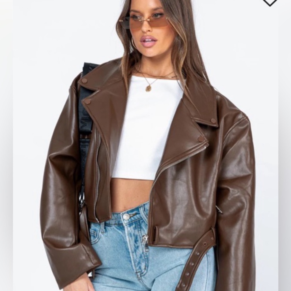 Lioness Staten Island Leather Jacket